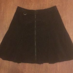 Armani Exchange lightweight corduroy skirt